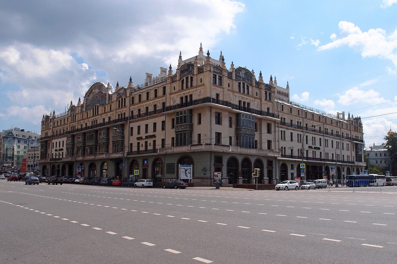 Вид на гостиницу Метрополь