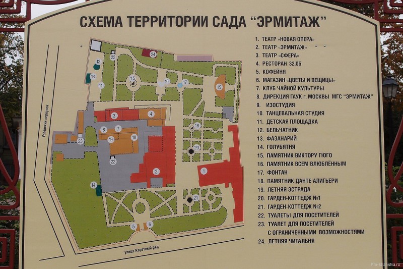 Схема территории