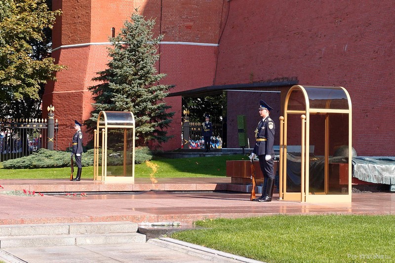 Вечный огонь и Могила Неизвестного солдата