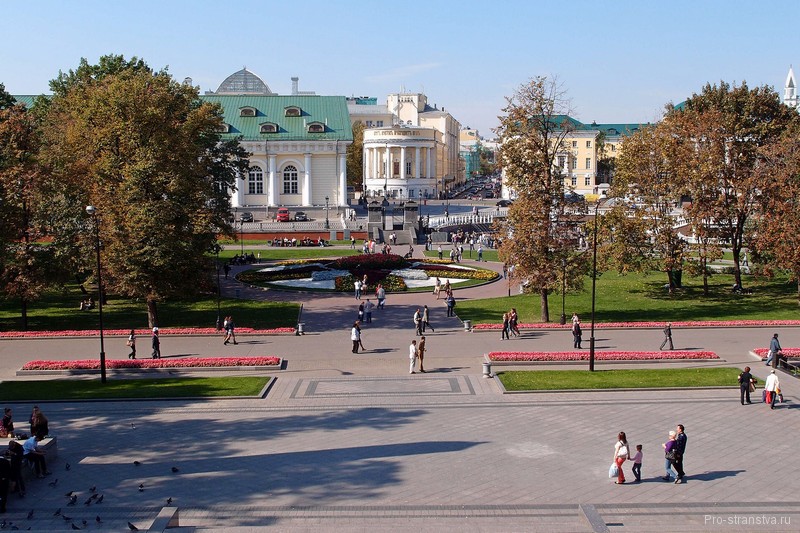 Вид на Москву со смотровой площадки