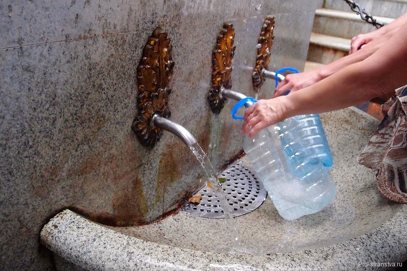 Вода из родника