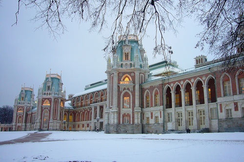 Зима в усадьбе