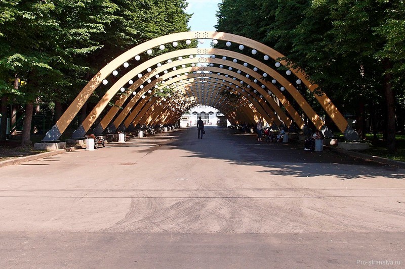 Красивая арка из дерева