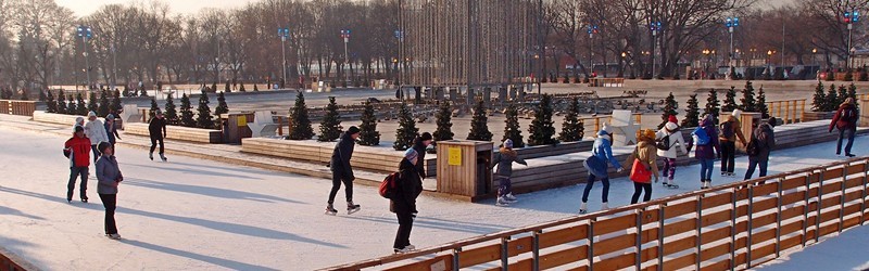Катание на коньках