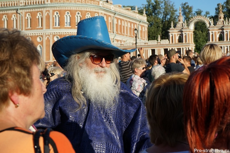 Посетитель фестиваля