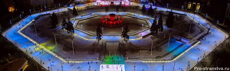 Каток ВДНХ 2019